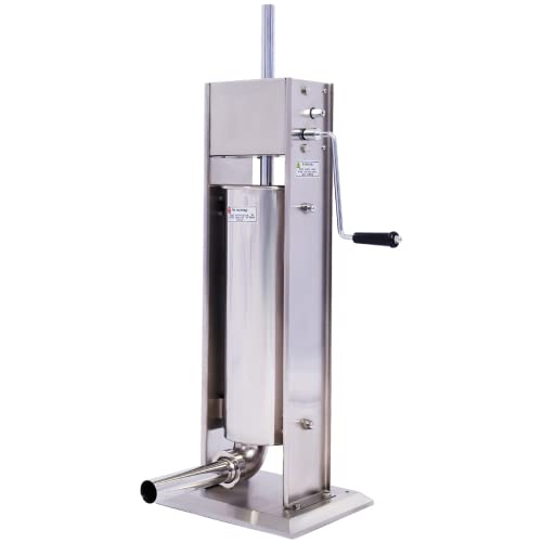 Stainless Steel 15LB Sausage Stuffer I54648