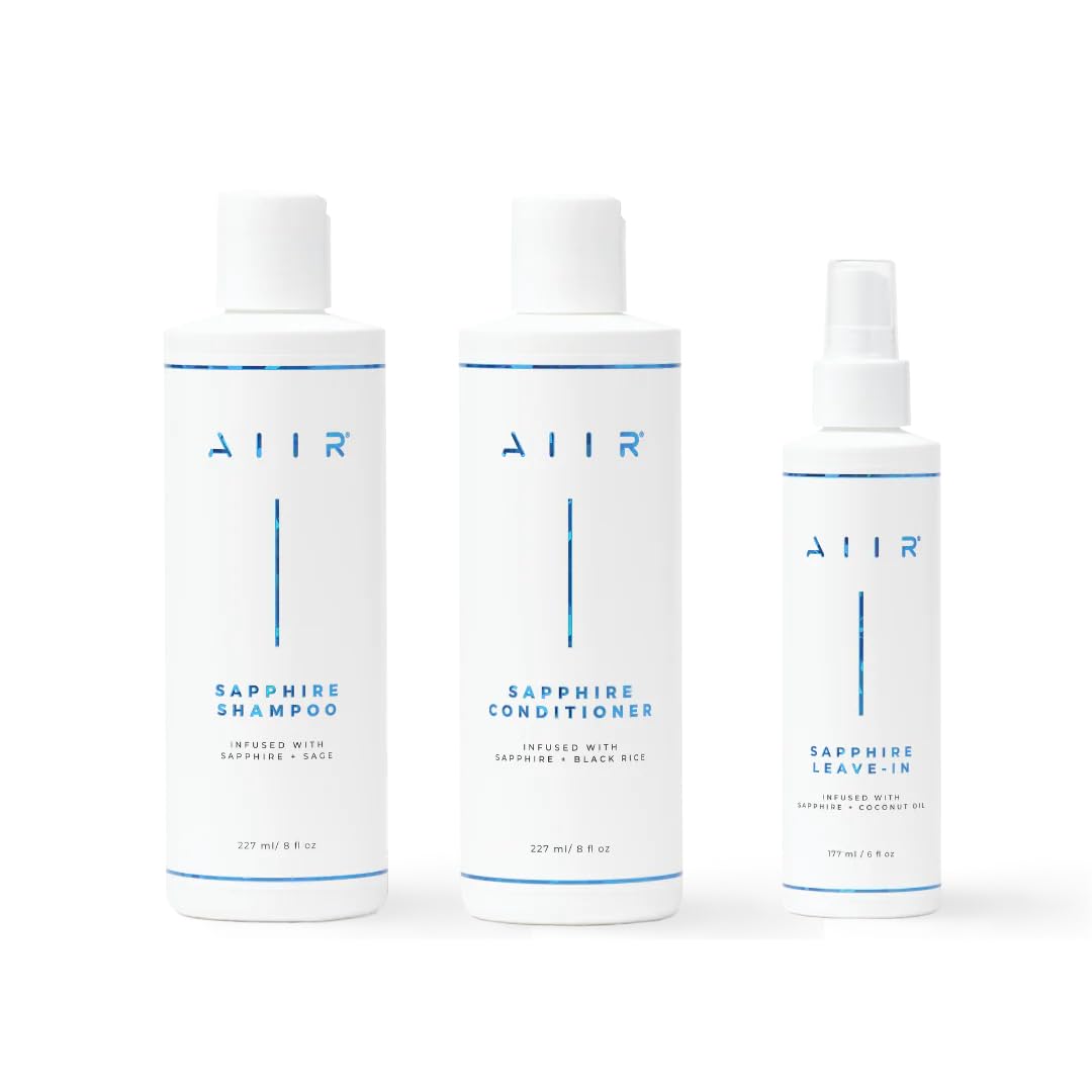 Sulfate Free Coconut Oil Shampoo Conditioner & Leave-In Bundle S1692