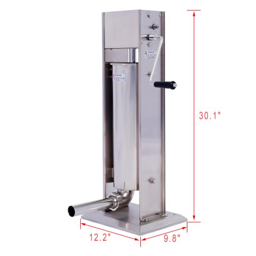 Stainless Steel 15LB Sausage Stuffer I54648