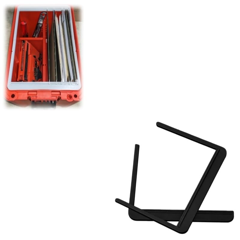 Black Compact Hanging File Folder Organizer X108