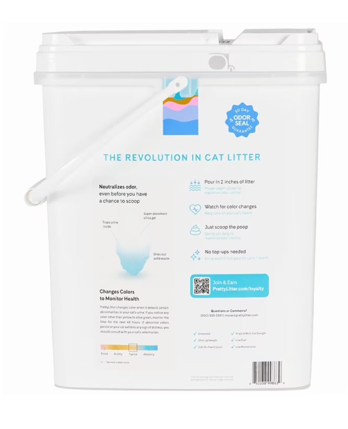 Unscented Non-Clumping Cat Litter L88511