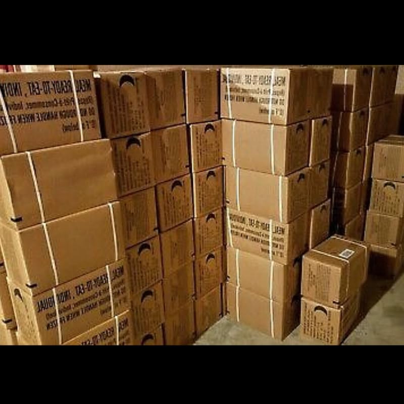 Military Meals Ready to Eat 24 Full Food Packs Rations T1707
