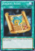 Ancient Rules 1st Edition Common O635393