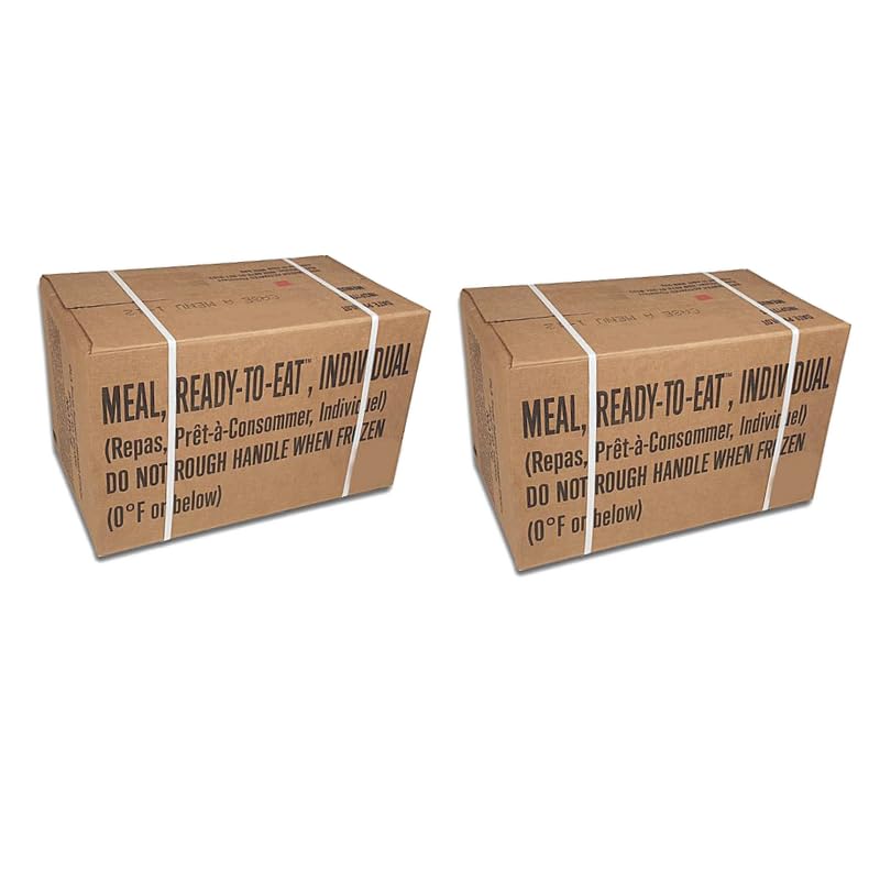 Military Meals Ready to Eat 24 Full Food Packs Rations T1707