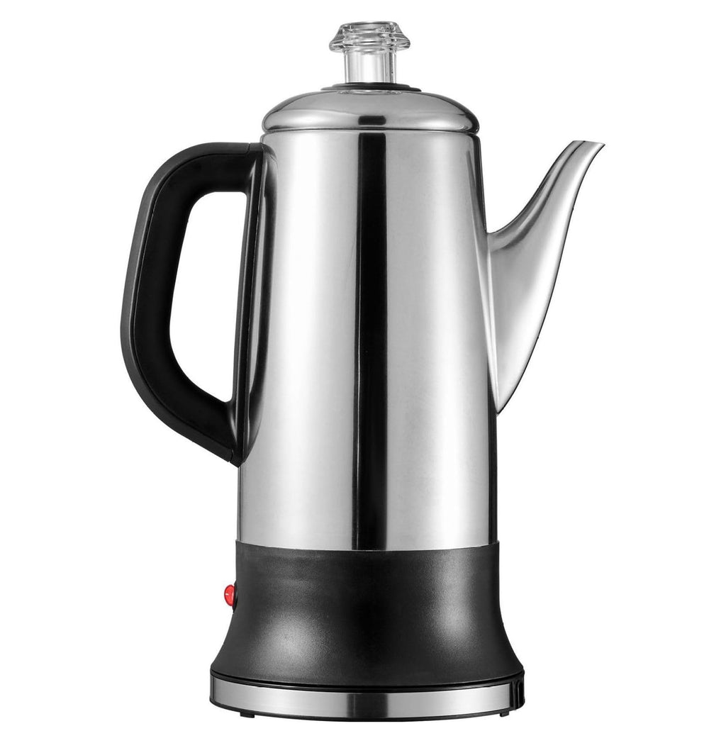 12-Cup Stainless Steel Electric Percolator Coffee Pot J304677