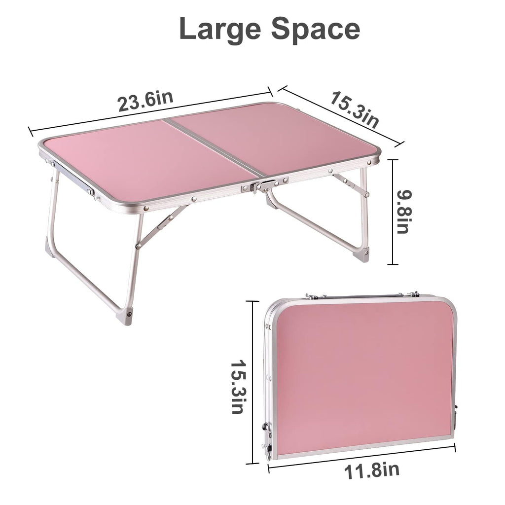 Foldable Laptop Desk with Hidden Storage G217