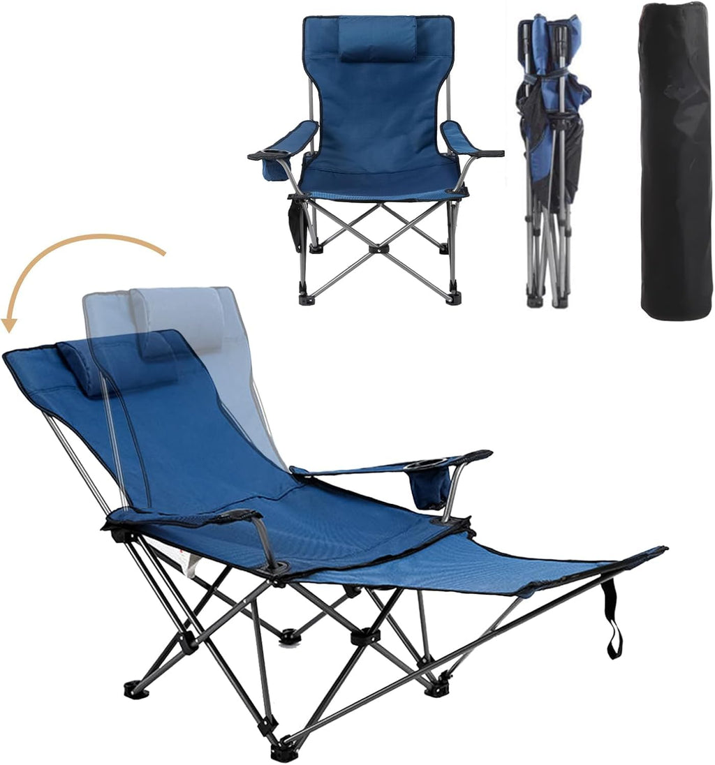 Zero Gravity Reclining Folding Chair with Footrest Cup Holder K9822