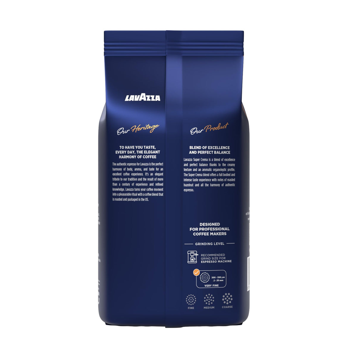 Whole Bean Coffee Medium Espresso Roast 2.2 lb Pack of 2 P879440