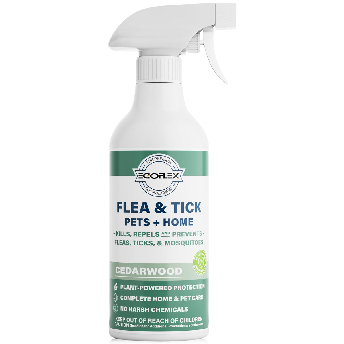 Plant-Based Flea Spray with Cedarwood Scent 16 Oz D329832