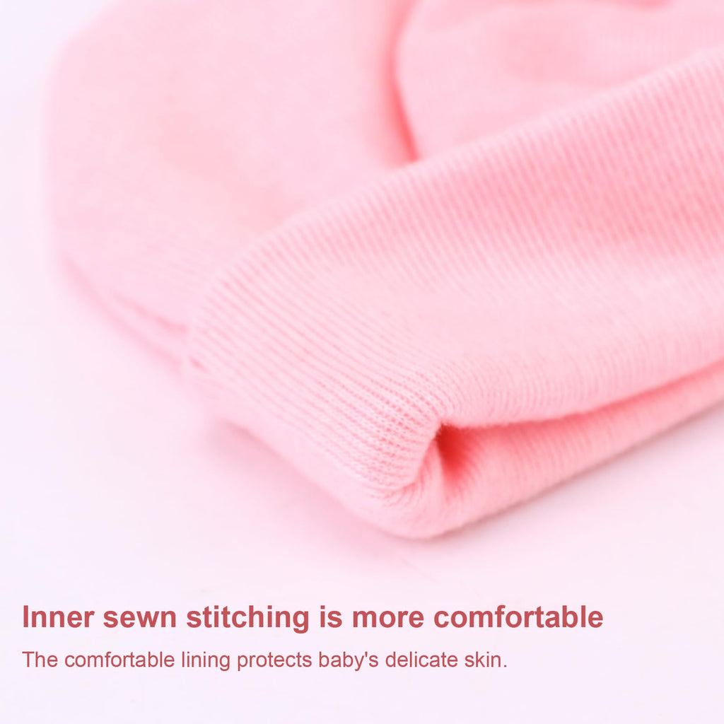 Newborn Baby Hats and Mittens Set C7671