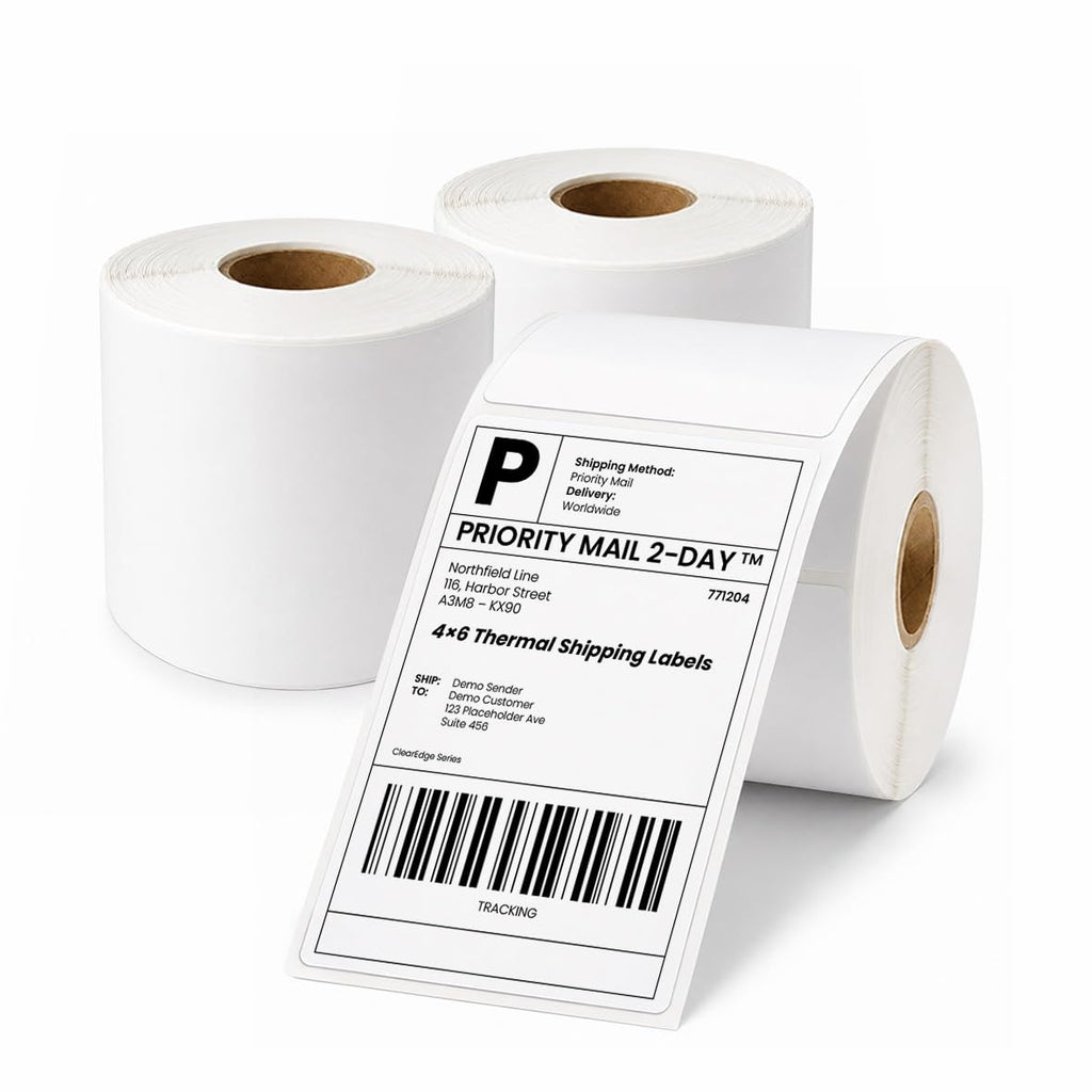 4x6 Thermal Shipping Labels Roll, 900 Labels N63379