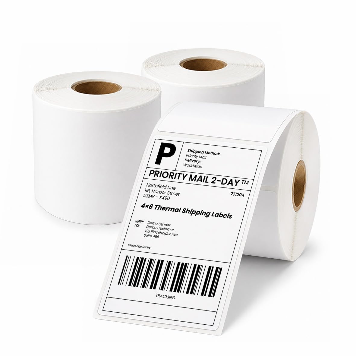 4x6 Thermal Shipping Labels Roll, 900 Labels N63379