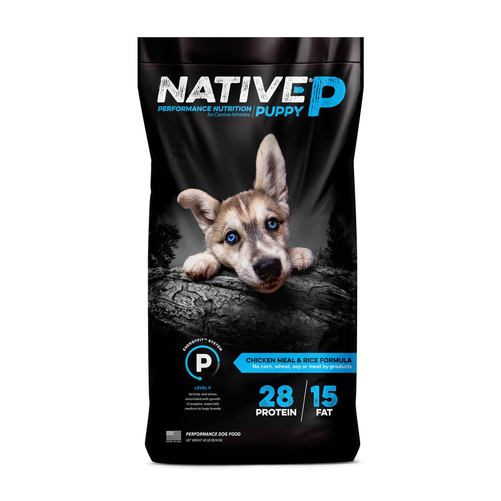 Chicken Meal and Rice Puppy Food 40 Pound Bag Q428663