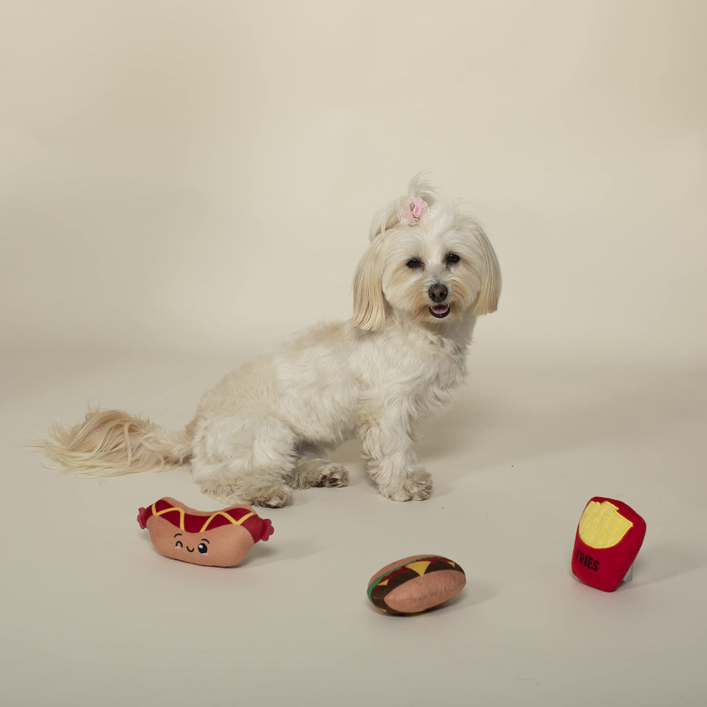 Plush Dog Toy Set 3 Piece Set U1088