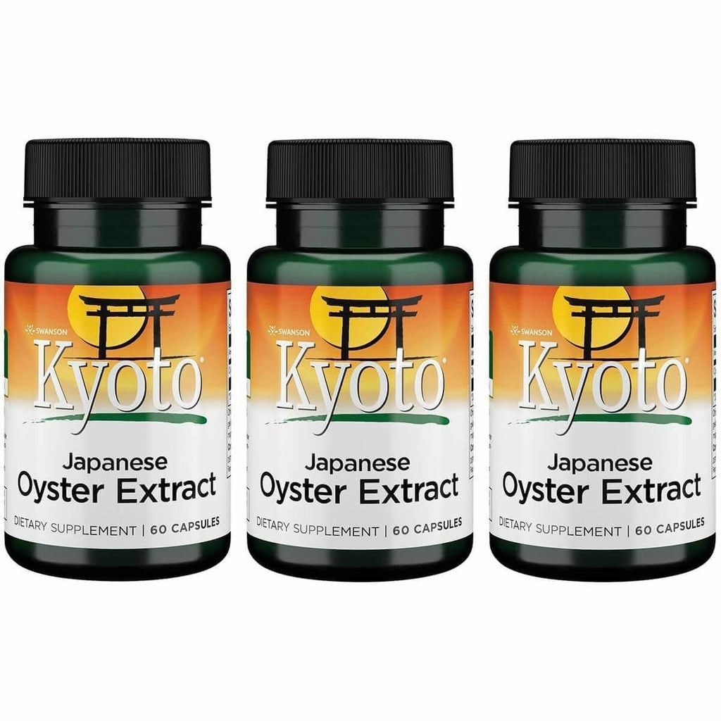 Oyster Extract 500 mg 60 Capsules 3 Pack E656450