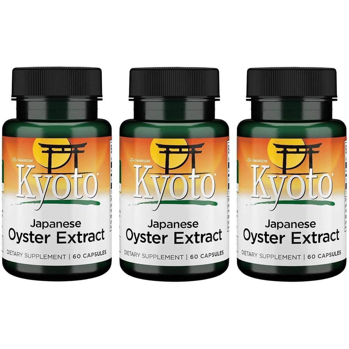 Oyster Extract 500 mg 60 Capsules 3 Pack E656450