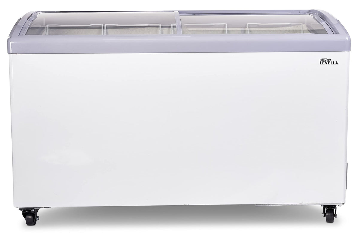 7.4 cu ft Chest Freezer with Curved Glass Top in White G48632