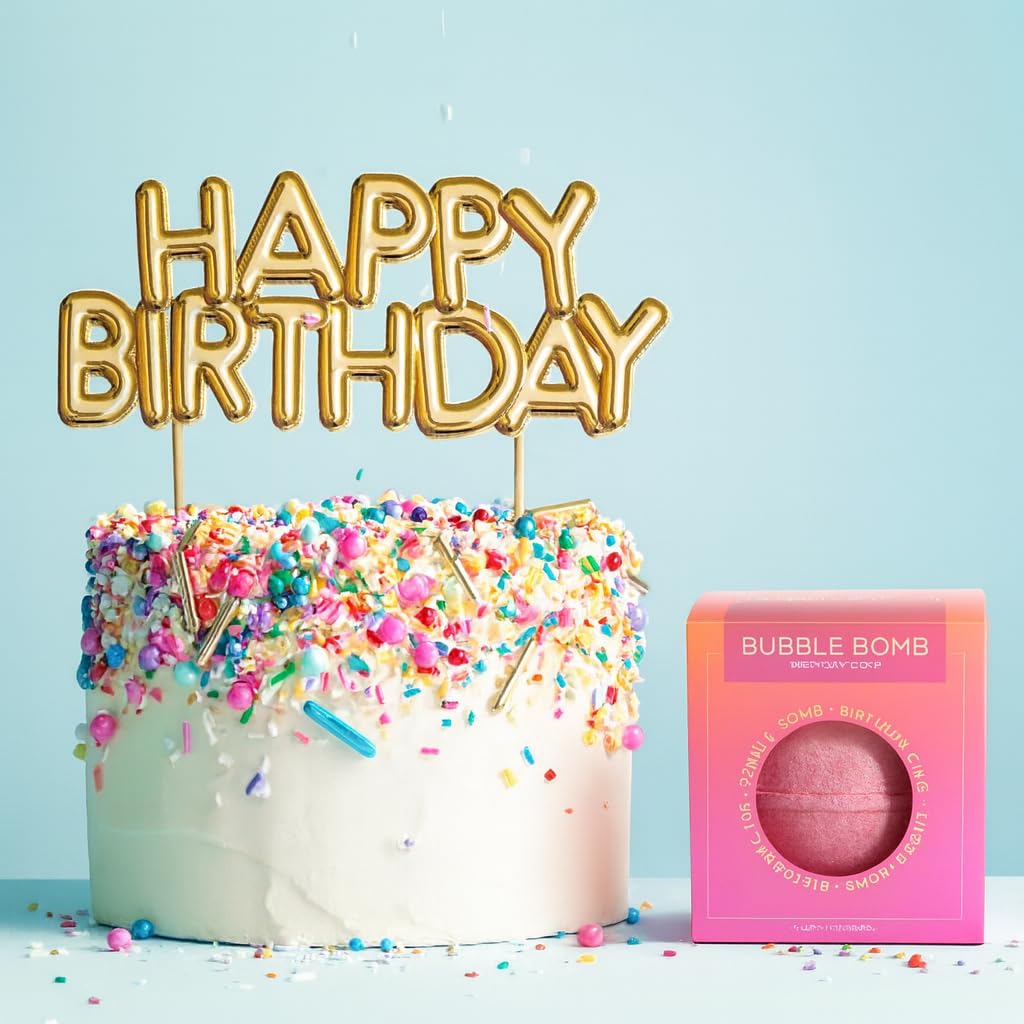 Birthday Cake Bath Bombs 1 Pack G336693