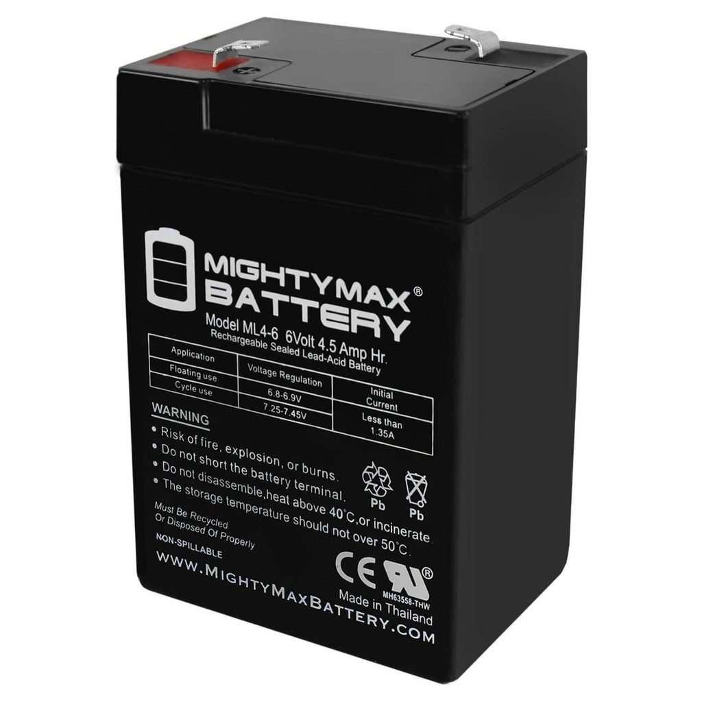 6V 4.5AH SLA Replacement Battery O171935