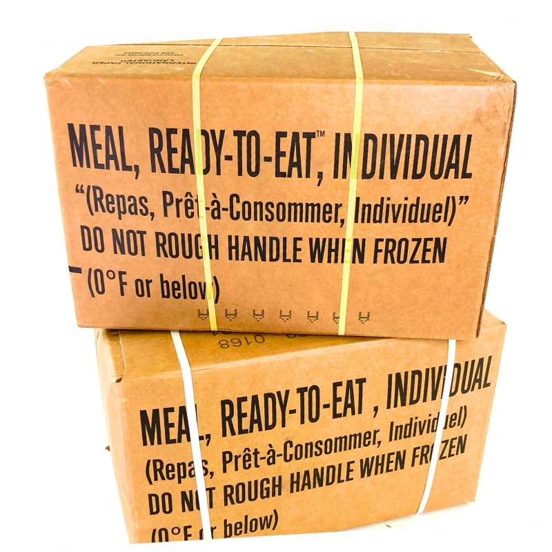 Military Meals Ready to Eat 24 Full Food Packs Rations T1707