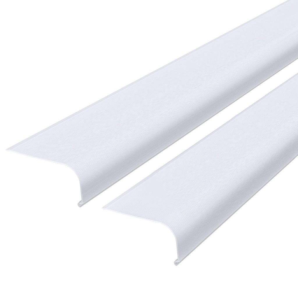 2 Pcs 24 Inch Under Cabinet Light Cover Replacement Lens P23406