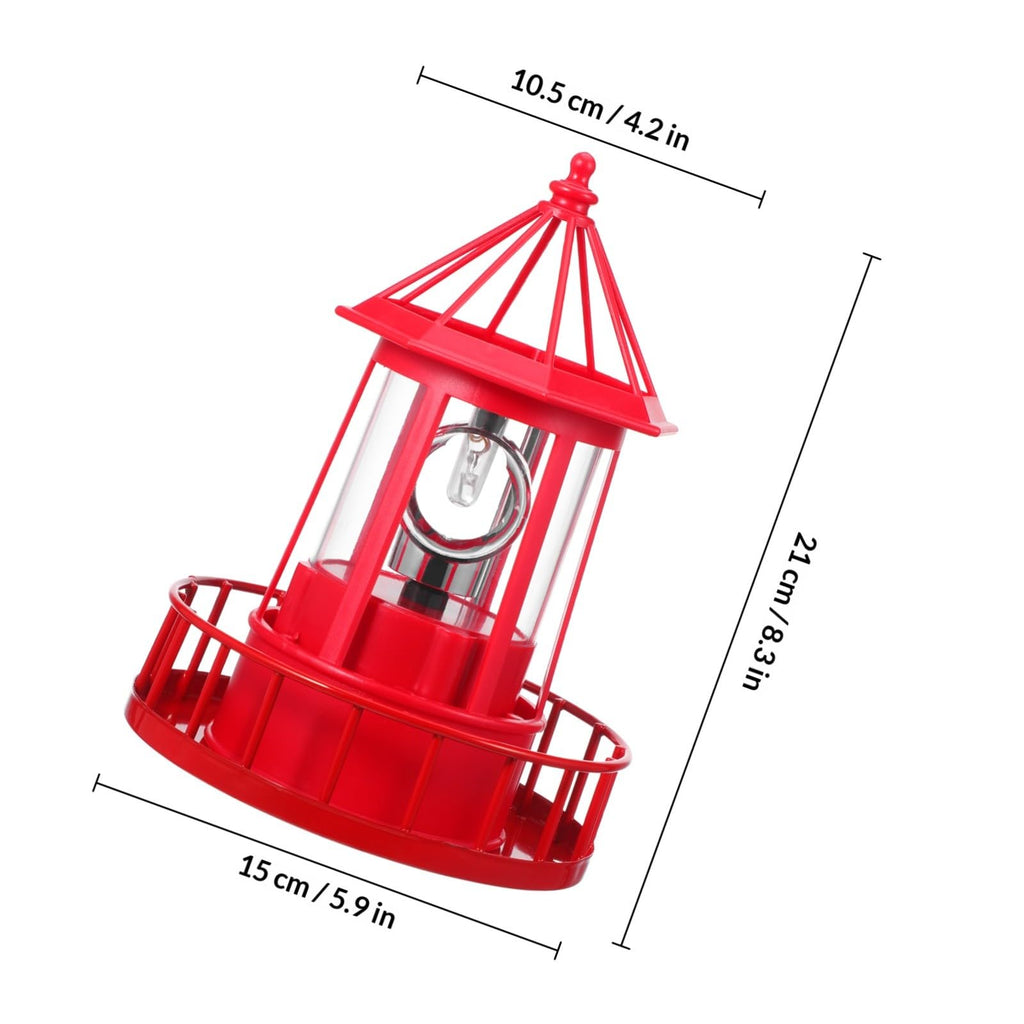 Solar Powered Rotating Iron Outdoor Garden Light L8932