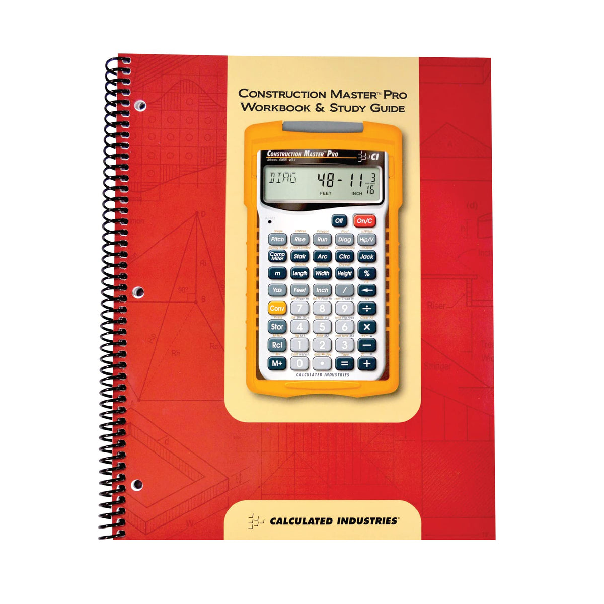 Construction Master Pro Calculator and Workbook V47683