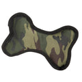 Green Camo Small Bone Dog Toys Q5077