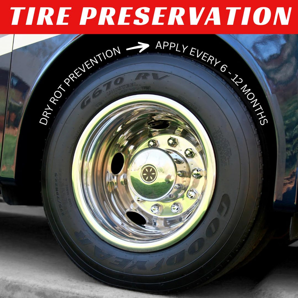 Polymer-Ceramic Hybrid Restorer & Protectant for Tires & Trim 16oz A872075