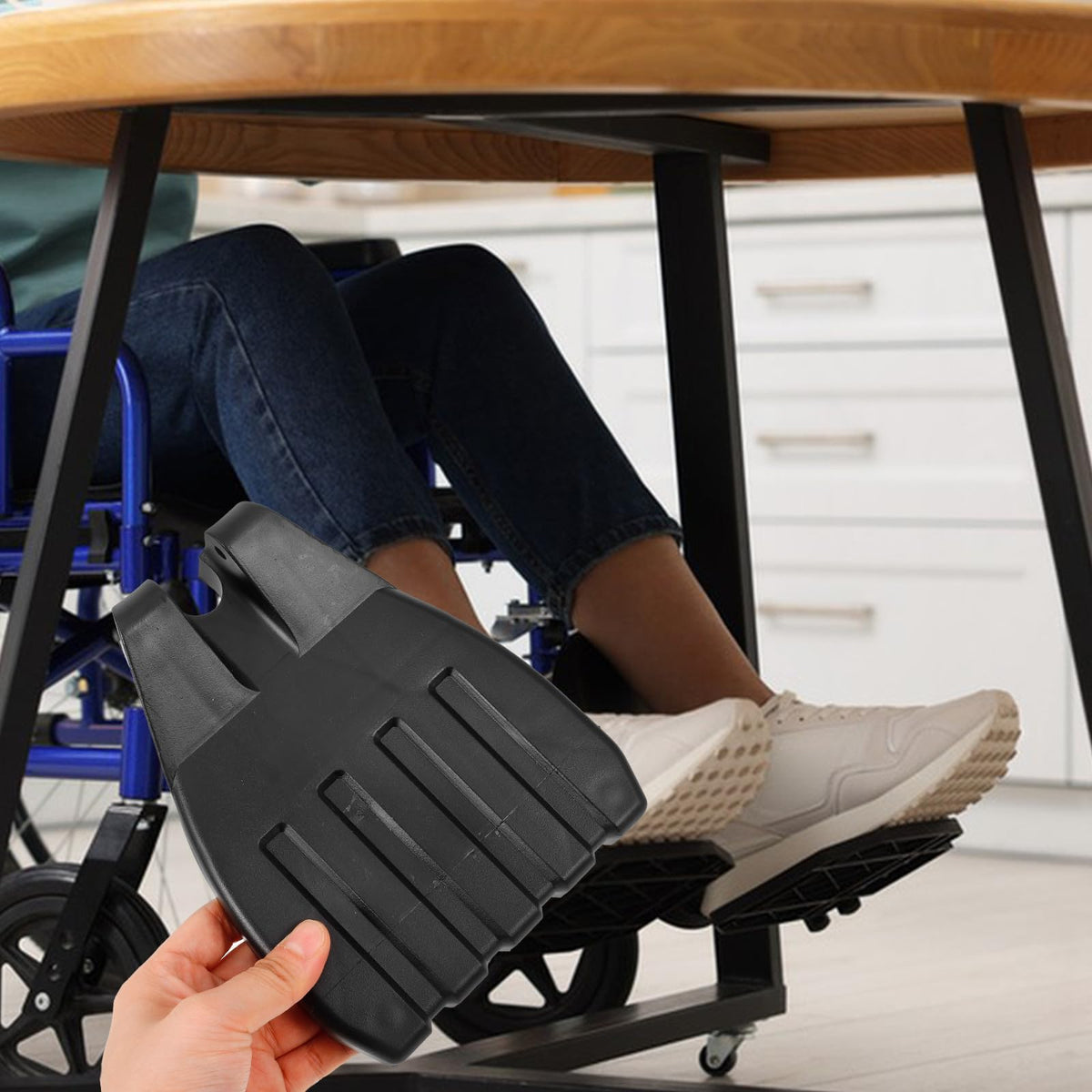Wheelchair Footrests 2Pcs Heavy Duty Leg Rest T45019