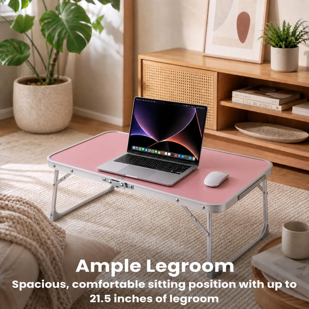 Foldable Laptop Desk with Hidden Storage G217