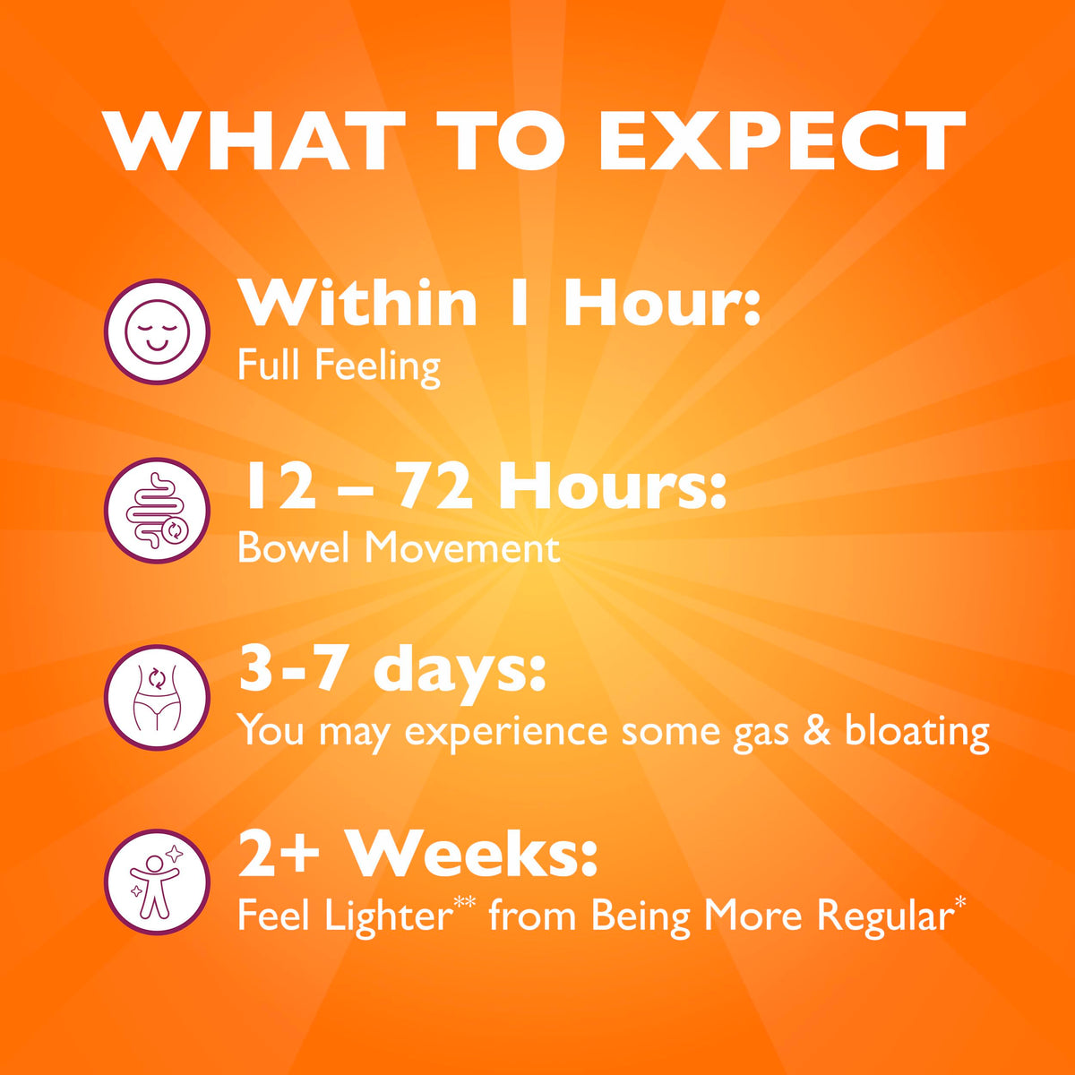 Sugar-Free Orange Flavored Psyllium Husk Fiber Powder K2657