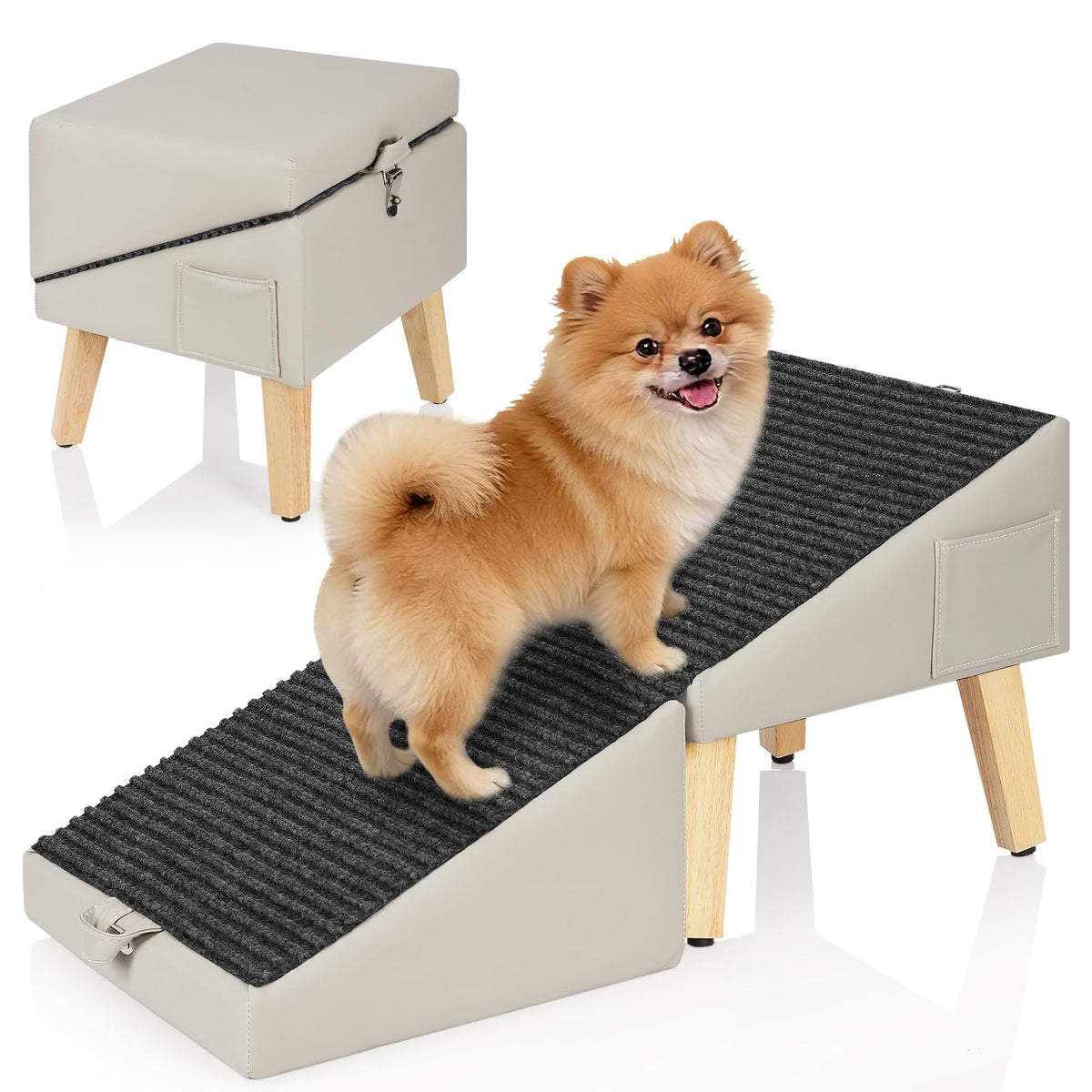 Gray Foldable Dog Ramp H22535