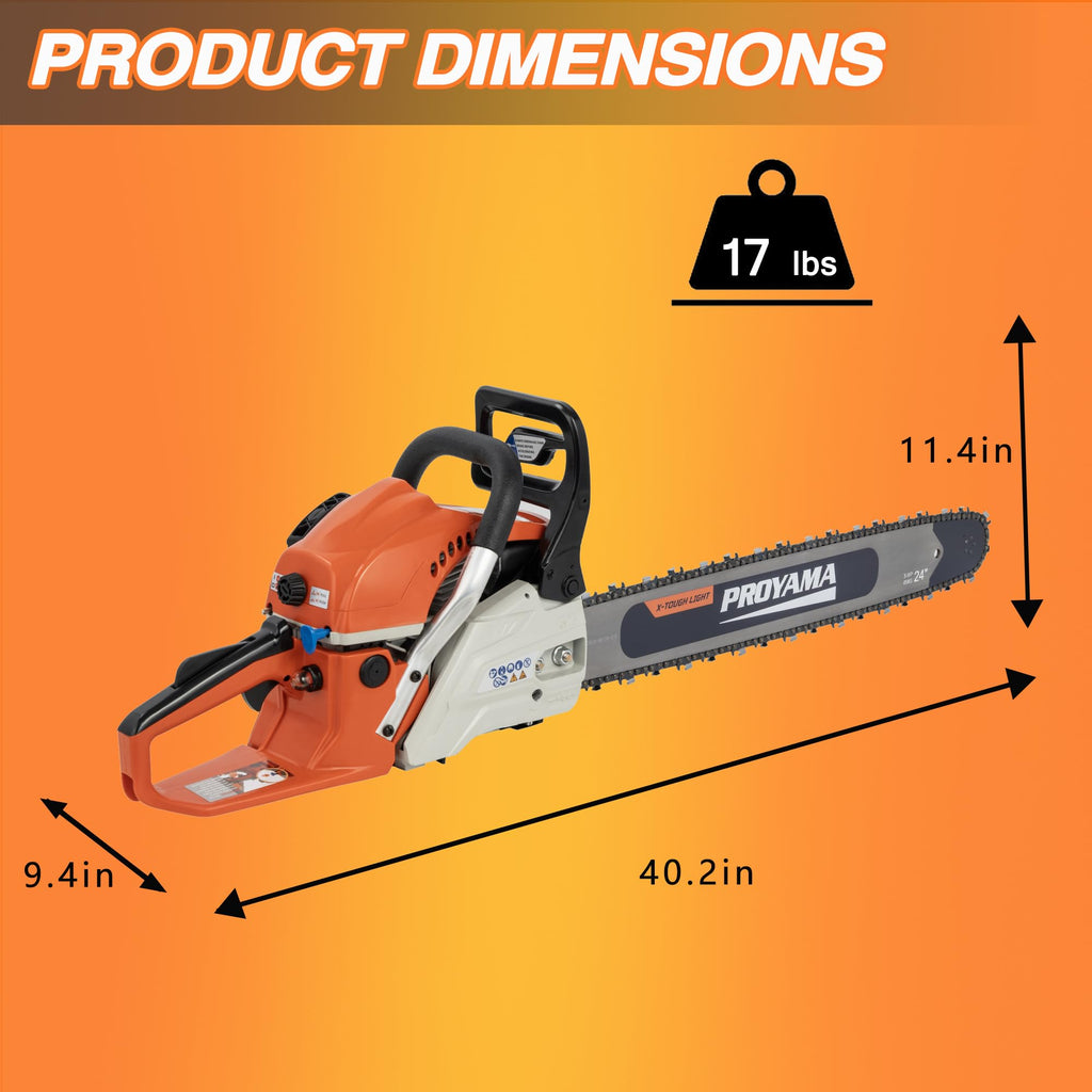 68cc Gas Powered Chainsaw U280995