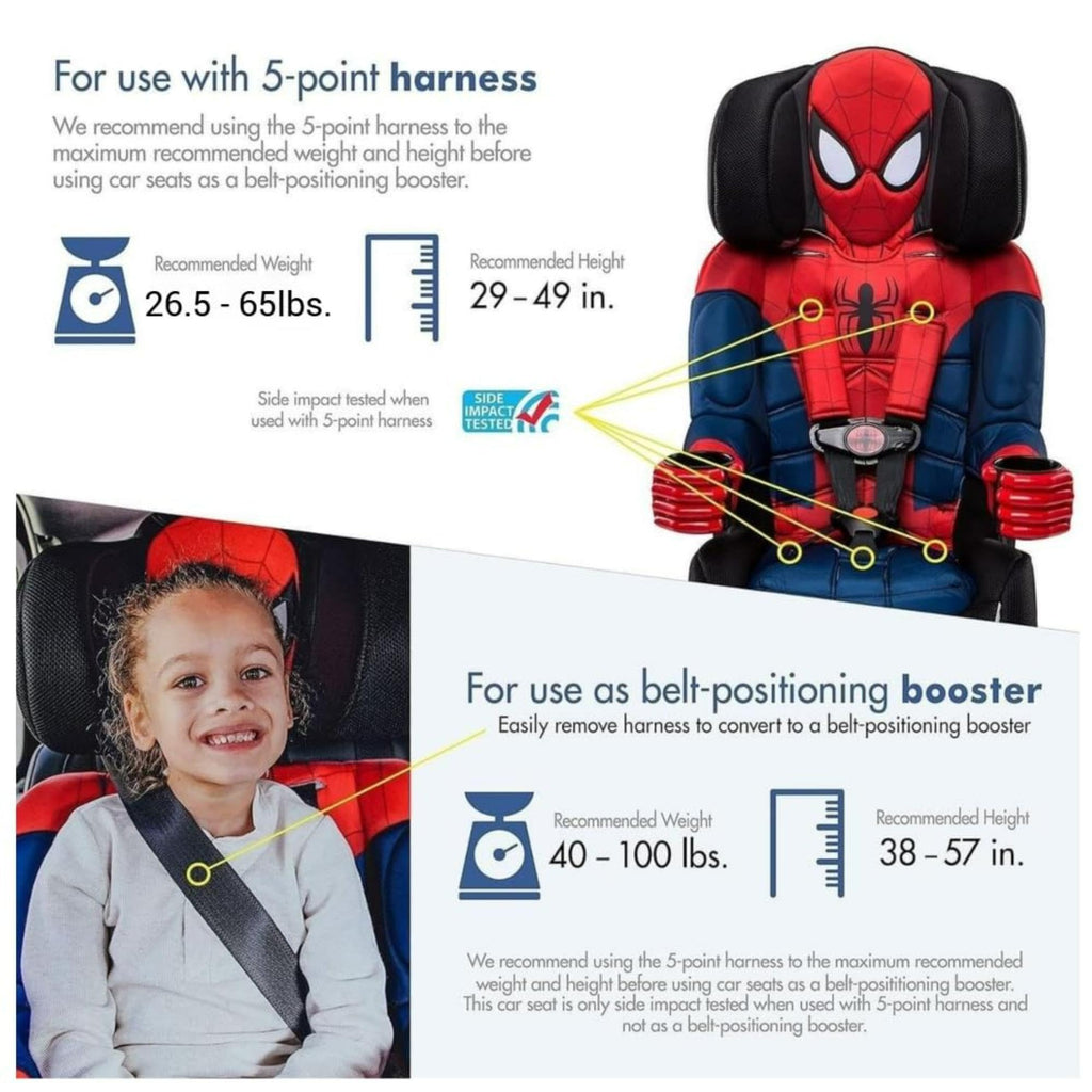 2-in-1 Car Seat Forward-Facing Harness & Booster Mode V904182