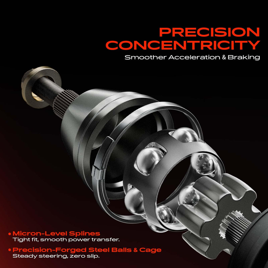 Rear Left CV Axle Shaft Assembly H616