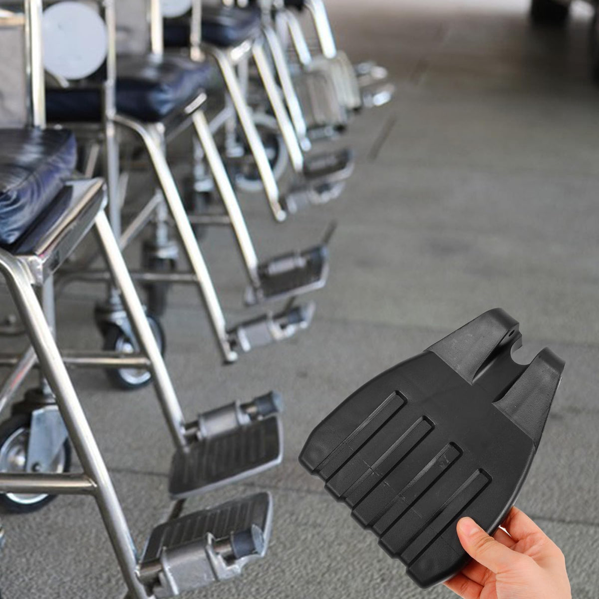 Wheelchair Footrests 2Pcs Heavy Duty Leg Rest T45019