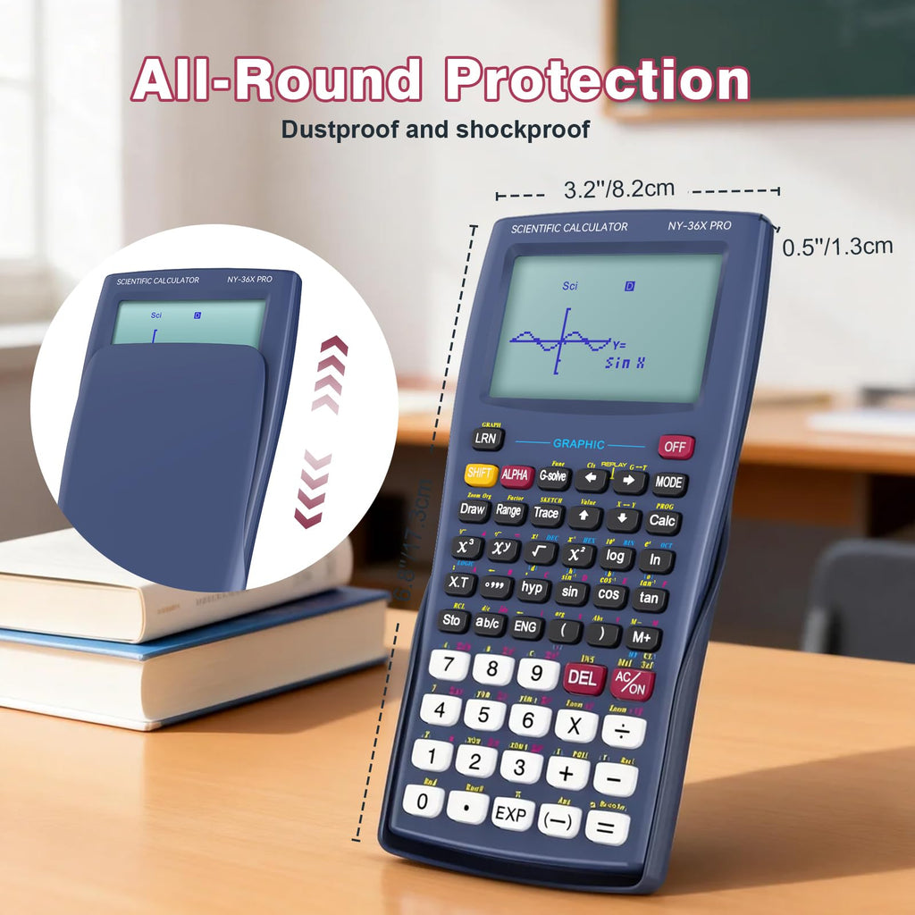 Scientific Calculator 360 Functions Multi-Line 13 Digit K340