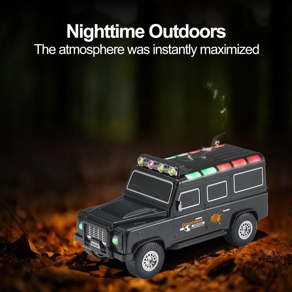 Black Off-Road Bluetooth Speaker with Roof Lights X11078