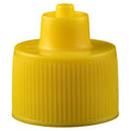 Yellow Luer Lock Bottle Cap, Bag of 1000 O28767