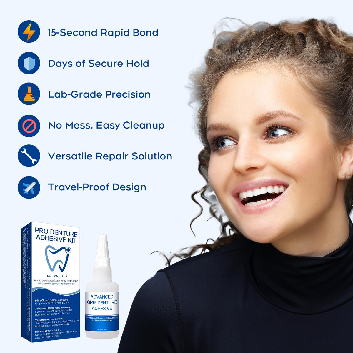Dental Lab Instant Bonding Glue 1oz L746210