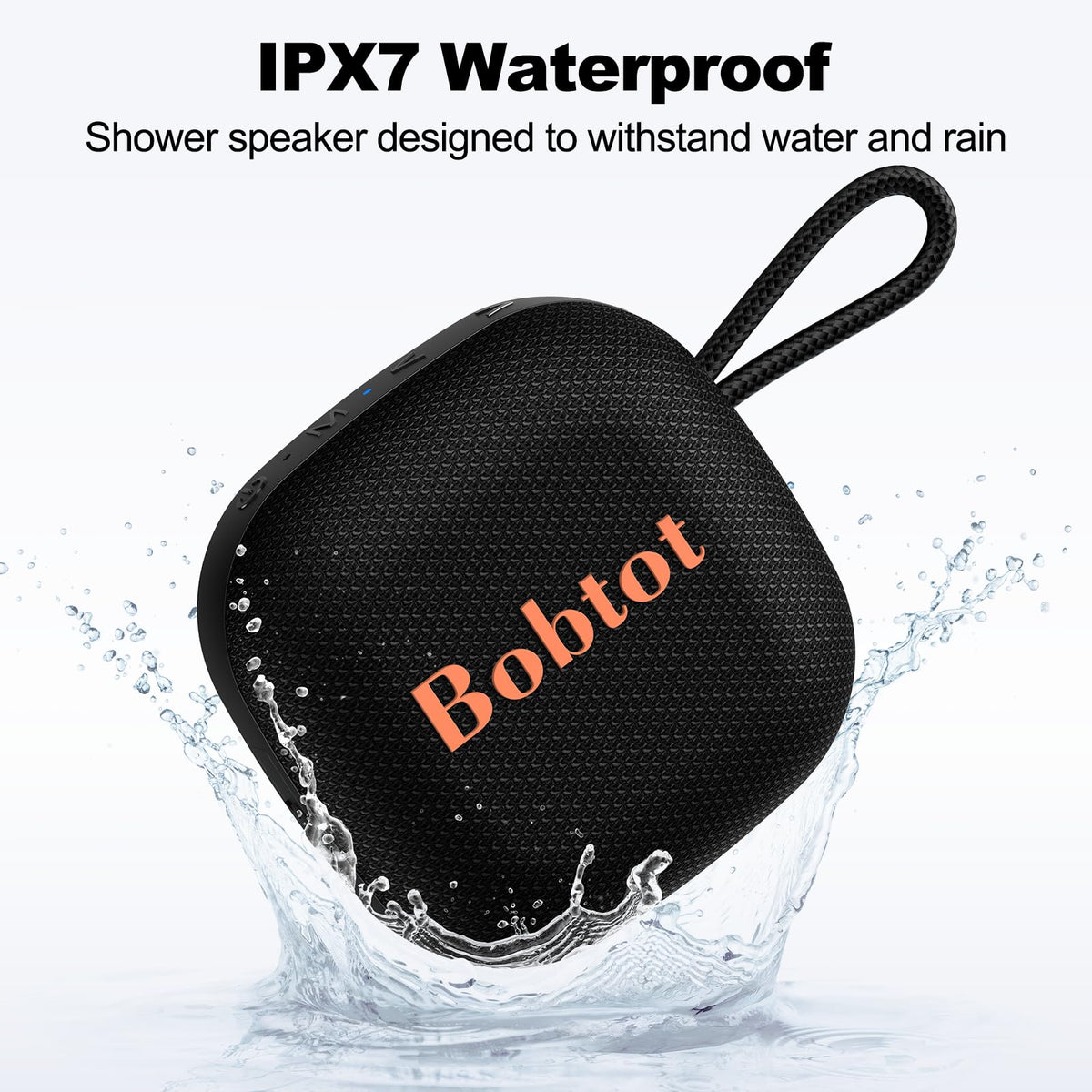 Black Portable Bluetooth Speaker N21334