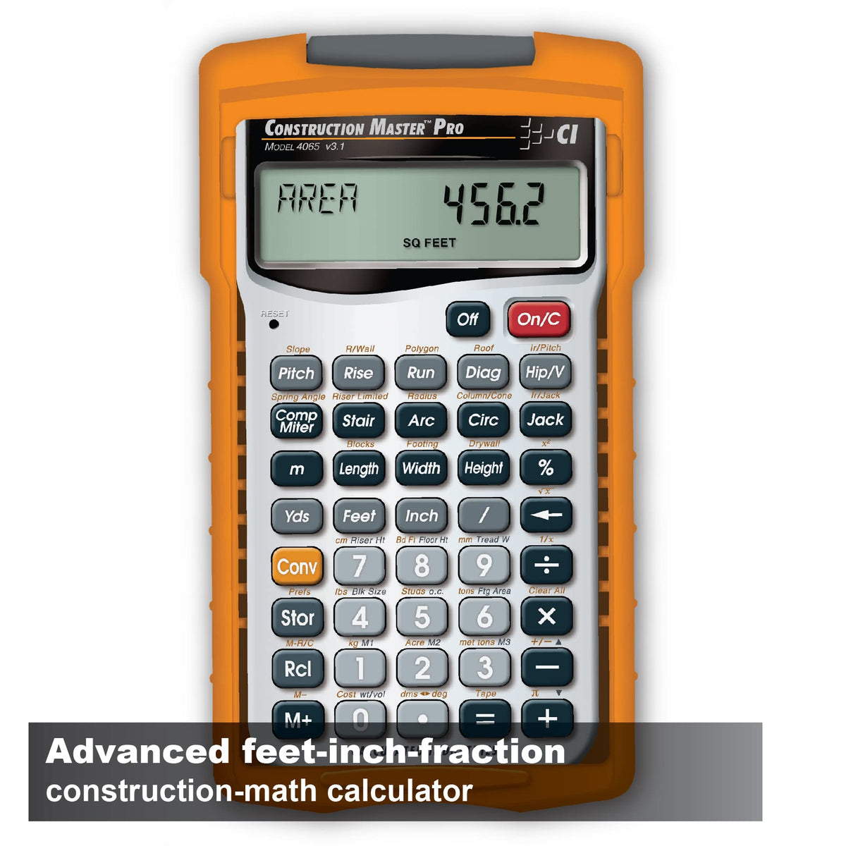 Construction Master Pro Calculator and Workbook V47683