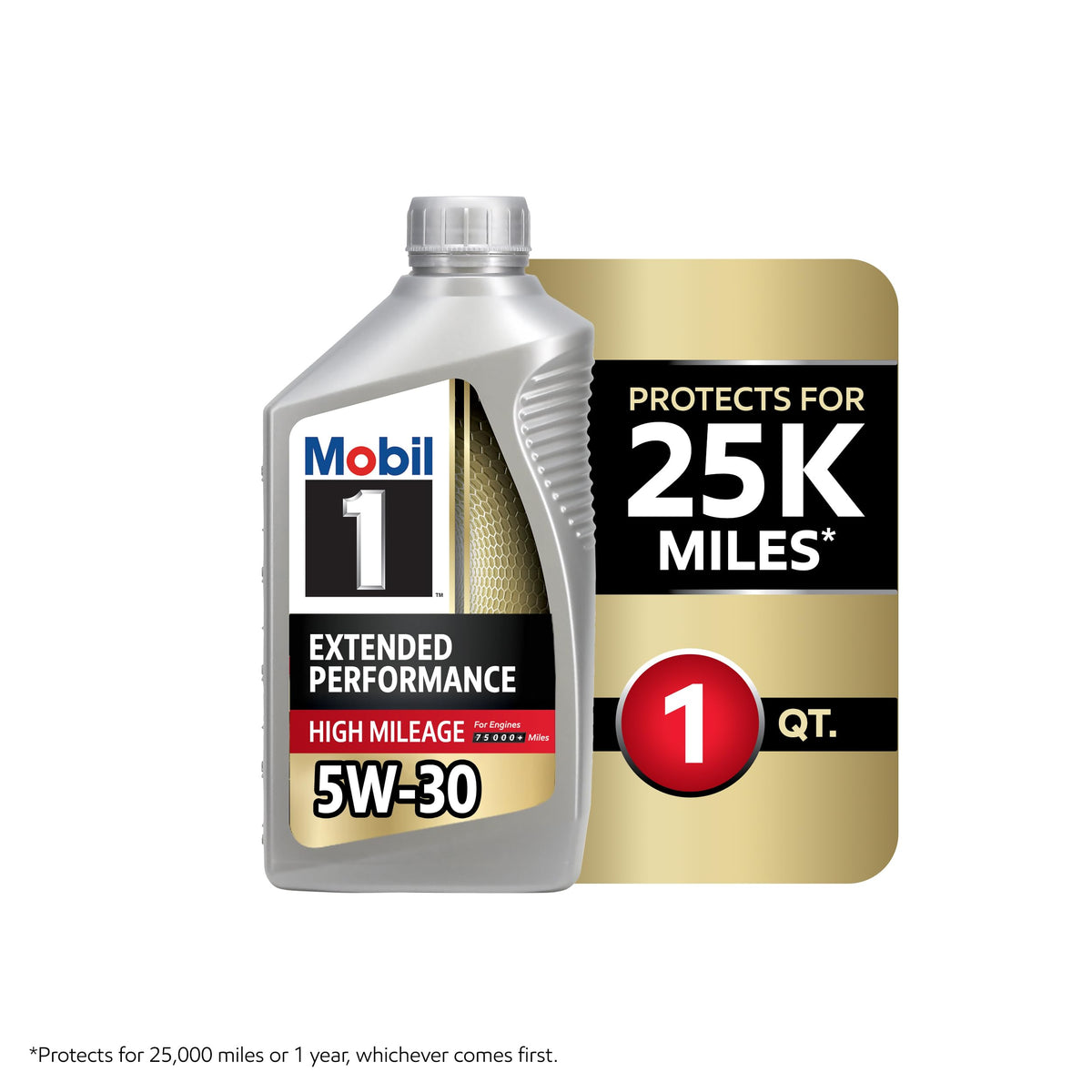 5W-30 Full Synthetic High Mileage Oil 6 Pack S468