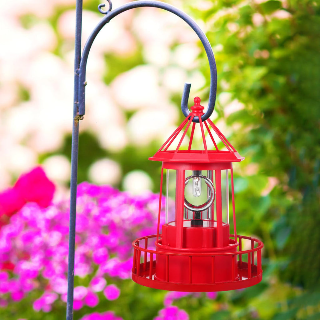 Solar Powered Rotating Iron Outdoor Garden Light L8932