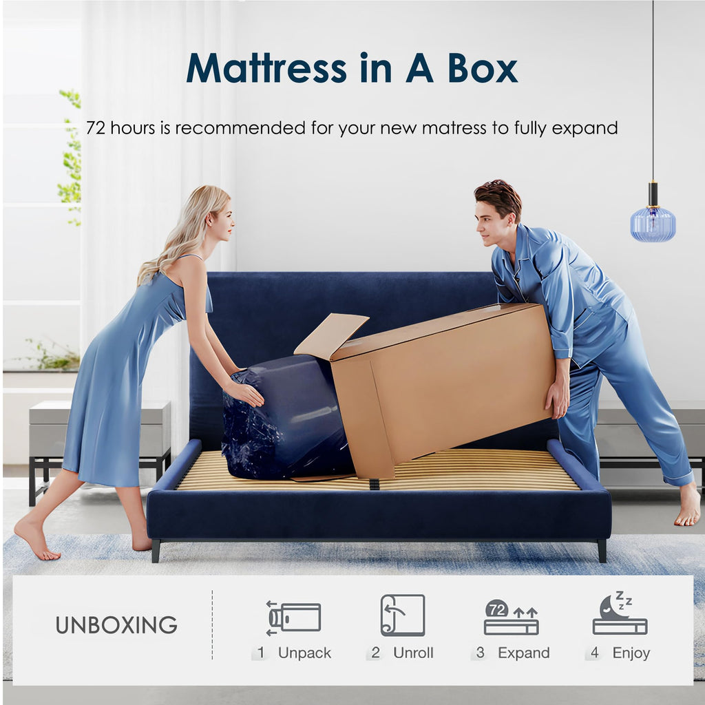 Twin 10 Inch Gel Infused Memory Foam Mattress T61606