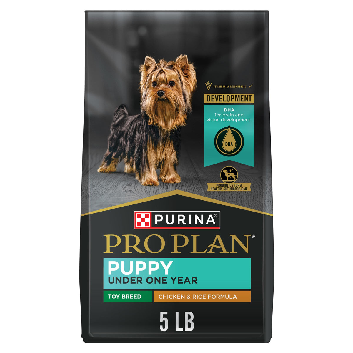 Chicken & Rice Dry Puppy Food 5 lb Bag B445286