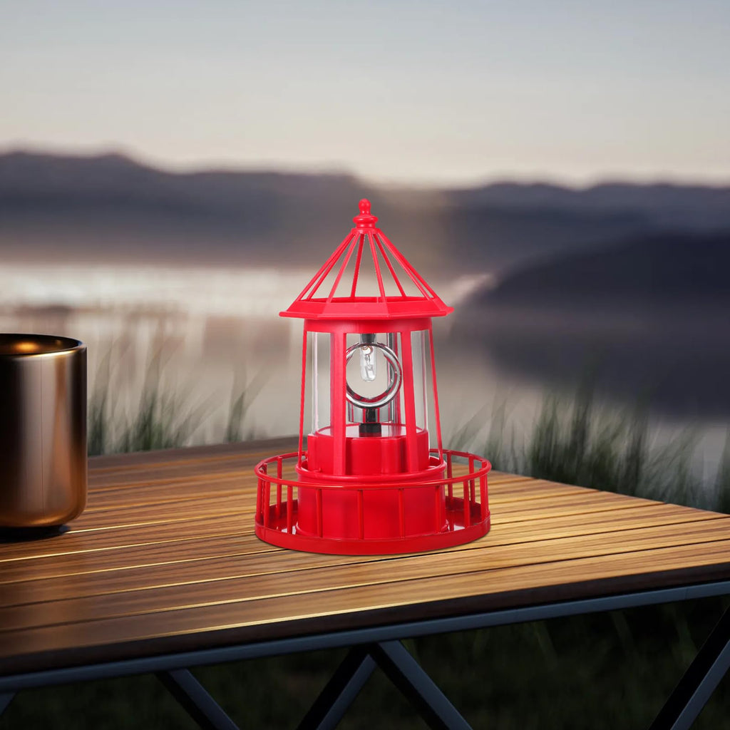 Solar Powered Rotating Iron Outdoor Garden Light L8932