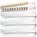 Set of 4 Clear Mahjong Racks with Pushers V828