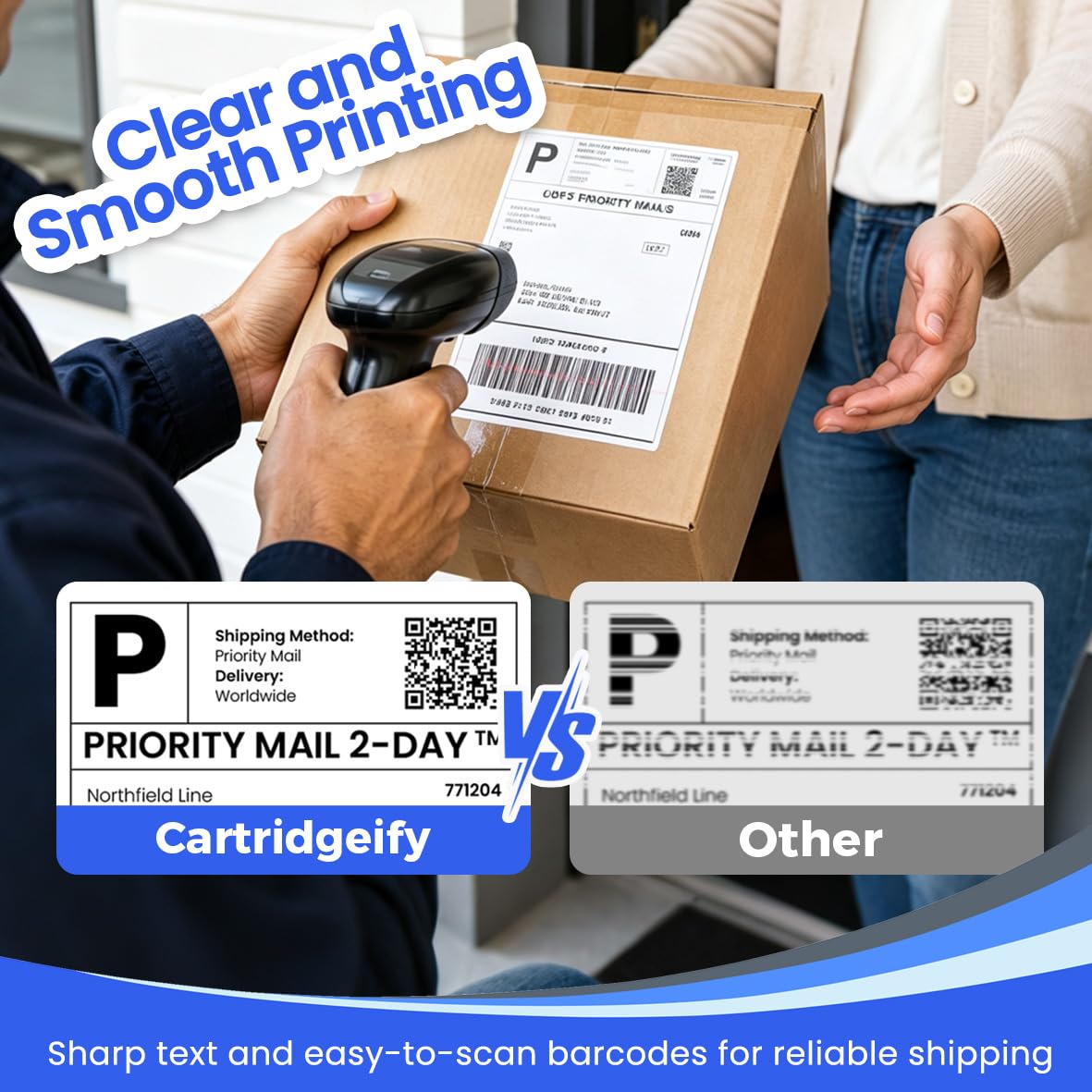 4x6 Thermal Shipping Labels Roll, 900 Labels N63379
